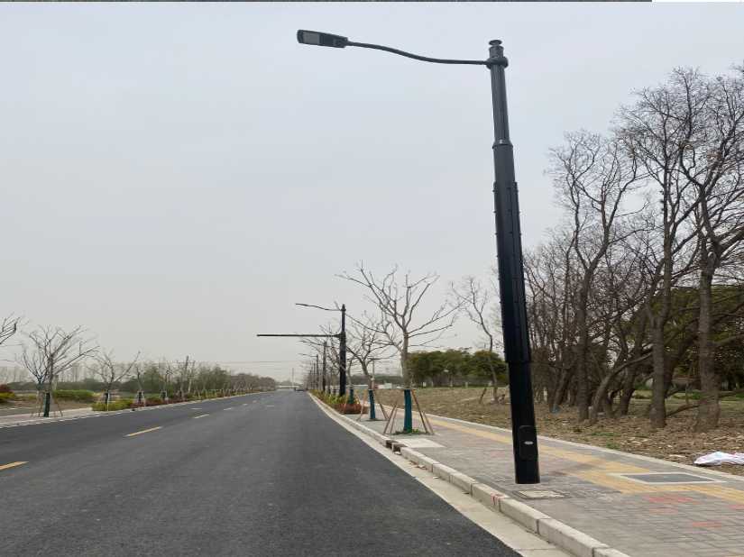 四会市上海综合杆 太阳能路灯工程